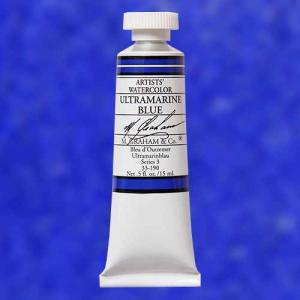 M. Graham & Co. Watercolor Paint  (0.5oz/15ml) Ultramarine Blue