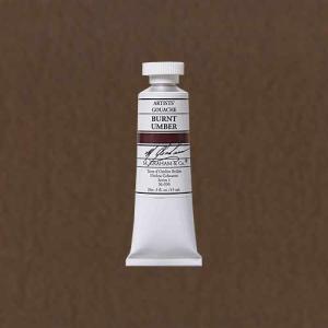 M. Graham & Co. Gouache Paint  (0.5oz/15ml) Burnt Umber