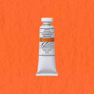 M. Graham & Co. Gouache Paint  (0.5oz/15ml) Cadmium Orange