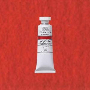 M. Graham & Co. Gouache Paint  (0.5oz/15ml) Pyrrole Red