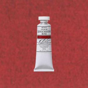 M. Graham & Co. Gouache Paint  (0.5oz/15ml) Quinacridone Rose