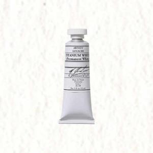 M. Graham & Co. Gouache Paint  (0.5oz/15ml) Titanium White