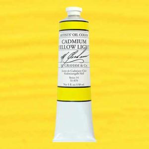 M. Graham & Co. Oil Paint - (5oz/150ml) Cadmium Yellow Light