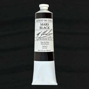 M. Graham & Co. Oil Paint - (5oz/150ml) Mars Black