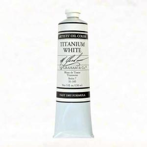 M. Graham & Co. Oil Paint - (5oz/150ml) Titanium White Fast Dry