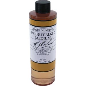 Walnut Alkyd Oil Painting Medium 8oz