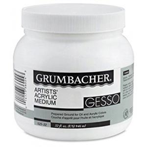 Grumbacher Acrylic Gesso - (32oz/946ml)