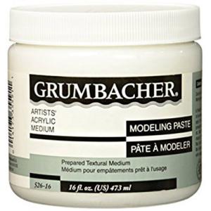 Grumbacher Acrylic Hyplar Modeling Paste - (16oz/473ml)