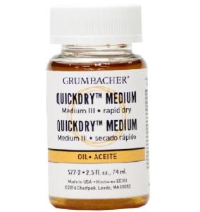 Grumbacher Rapid Dry Oil Painting Medium III - (2.5oz/74ml)  577-2