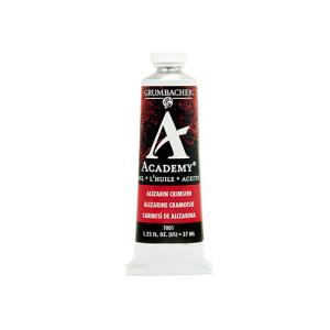 Grumbacher Academy Oil Paint - (1.25oz/37ml) Alizarin Crimson
