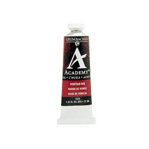 Grumbacher Academy Oil Paint - (1.25oz/37ml) Venetian Red