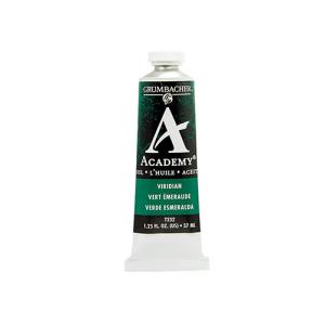 Grumbacher Academy Oil Paint - (1.25oz/37ml) Viridian Hue