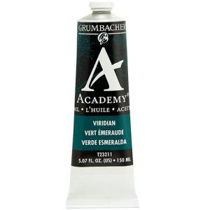 Grumbacher Academy Oil Paint - (5oz/150ml) Viridian Hue