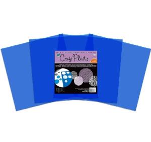 Grafix Blue Laser Craft Plastic Stencil 12"x12" 4pk   K07BLCP1212-4