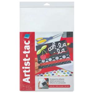 Grafix Artist-Tac Permanent Dry Adhesive 11" x 17" - (25 Sheets)