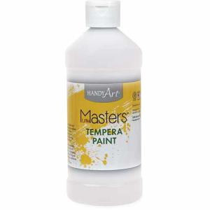 Handy Art Little Masters Tempera Paint - (16oz/473ml) White