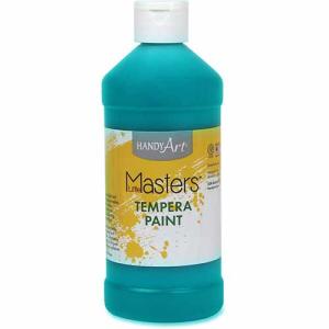 Handy Art Little Masters Tempera Paint - (16oz/473ml) Turquoise