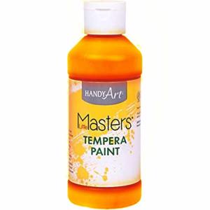 Handy Art Little Masters Tempera Paint - (8oz/237ml) Orange