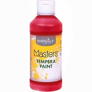 Handy Art Little Masters Tempera Paint - (8oz/237ml) Red