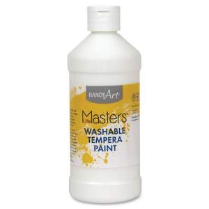 Handy Art Little Masters Washable Tempera Paint - (16oz/473ml) White