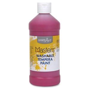 Handy Art Little Masters Washable Tempera Paint - (16oz/473ml) Magenta