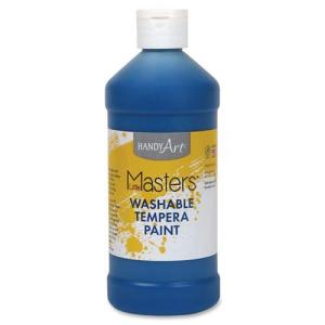 Handy Art Little Masters Washable Tempera Paint - (16oz/473ml) Blue