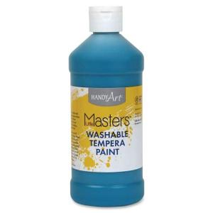 Handy Art Little Masters Washable Tempera Paint - (16oz/473ml) Turquoise