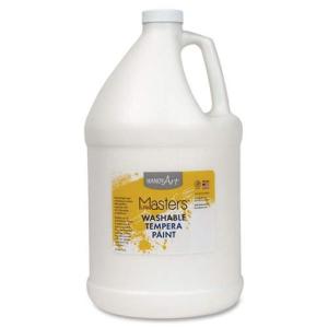 Handy Art Little Masters Washable Tempera Paint - (1 Gallon) White
