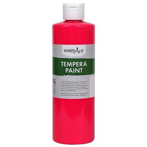 Handy Art Tempera Paint - (16oz/473ml) Fluorescent Hot Pink