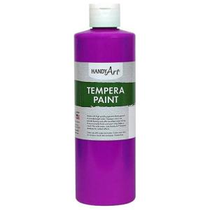 Handy Art Tempera Paint - (16oz/473ml) Fluorescent Violet