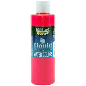 Handy Art Liquid Water Colors - (8oz/237ml) Fluorescent Hot Pink