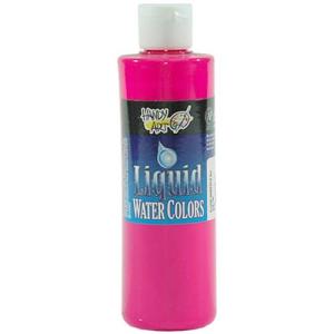 Handy Art Liquid Water Colors - (8oz/237ml) Fluorescent Magenta
