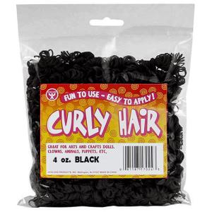 Hygloss Curly Hair 4oz - Black