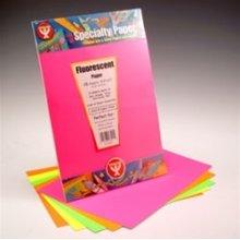 Hygloss Fluorescent Paper 8.5"x11" -(15 sheets)