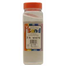 Hygloss White Colored Sand (3lb)