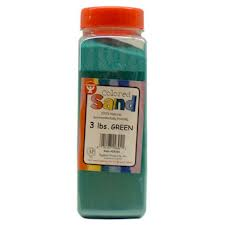 Hygloss Green Colored Sand (3lb)