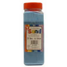 Hygloss Light Blue Colored Sand (3lb)