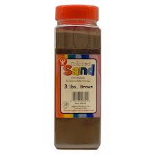 Hygloss Brown Colored Sand (3lb)