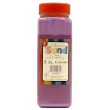 Hygloss Lavender Colored Sand (3lb)