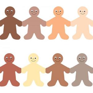 Hygloss Borders 3" x 36" - (12 Pack) Multicultural Kids