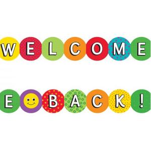 Hygloss Borders 3" x 36" - (12 Pack) Welcome Back