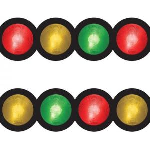 Hygloss Borders 3" x 36" - (12 Pack) Stop Light