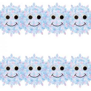 Hygloss Borders 3" x 36" - (12 Pack) Happy Snowflakes