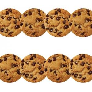 Hygloss Borders 3" x 36" - (12 Pack) Chocolate Chip Cookies