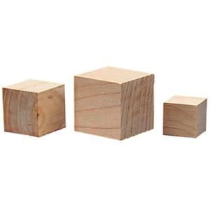 Hygloss Wooden Blocks Assorted Sizes (48 count)