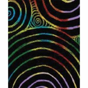 Inovart 8.5" x 11 Multicolor Scratchboard- 50sht