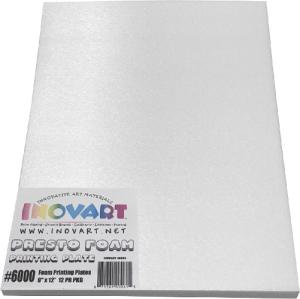 Inovart Presto Foam Printing Plates 9" x12"- 12pkg