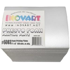Inovart Presto Foam Printing Plates 4"x6"- 100pkg