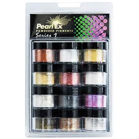 Jacquard Pearl-Ex Powdered Pigment 12 pack set / 3 grams each