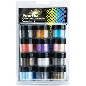 Jacquard Pearl-Ex Powdered Pigment 12 pack set / 3 grams each